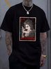 Amy Vamphouse Winehouse Horror Halloween Cartoon T Shirt Singer Summer Homme Stylish Unisex Designer Clothes Casual Streetwear Soft Graphic_viptrois.com