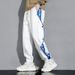 Men's Clothing new overalls men's spring and autumn brand sports pants buttoned leggings loose boys sports_viptrois.com