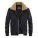 2025 Autumn And Winter New Men's Jacket Cotton Clothes Washed Tooling Fashion Thickened Velvet Jacket_viptrois.com