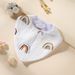 New Style Baby Triangle Scarf Pure Cotton Waterproof Male And Female Baby Printed Bib Newborn Bib Anti Spitting Bib_viptrois.com