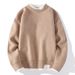 Pure Cross-Border Foreign Trade Dropshipping Autumn Winter Men's Knitted Two Pieces Hot-Selling Cashmere Youth Fashion_viptrois.com