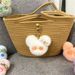 Bag Charm Cartoon Head Keychain Cute Blush Cat Doll Plush Doll Bag Pendant Ornament Gift_viptrois.com