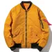 2024 Winter Men's Women's Bomber Pilot Jacket: Solid Color Baseball Hooded Windbreaker_viptrois.com