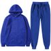 Men's Clothing Autumn And Winter Hooded Sports Sweatshirts For Men And Women Couples Loose Hoodies Plus Velvet Warm Suits_viptrois.com