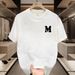 Men's Clothing New Short sleeved T shirt Men's Round Neck Loose Large Size National Trend Handsome Fashion Brand Casual Half Sleeve_viptrois.com