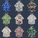 Men's Clothing Short Sleeved Floral Shirt Retro Trendy Handsome Shirt_viptrois.com