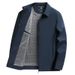CT High-Quality Jacket Spring New Style Middle-Aged And Elderly Leaders Light Business Turn-Down Collar Coat Dad Men's_viptrois.com