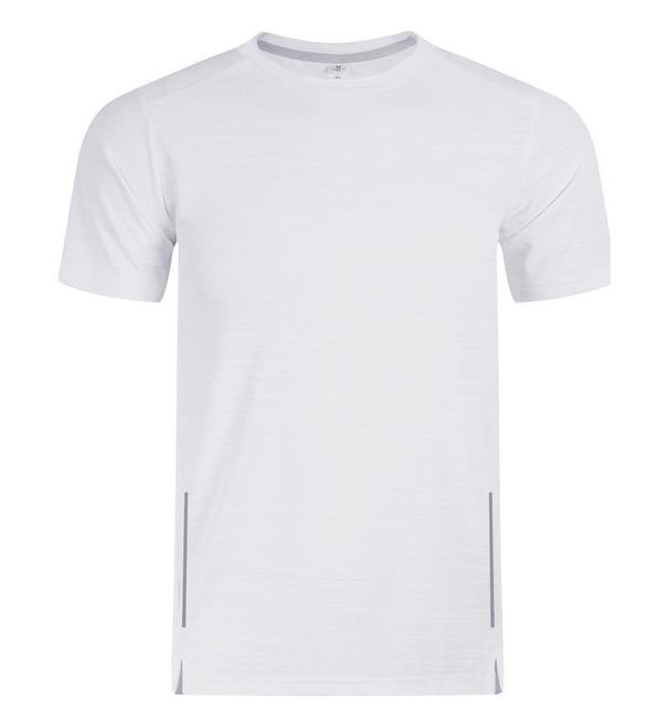 Men's Clothing Sports Polo Shirt Short-Sleeved Quick-Drying Clothing Breathable Round Neck T-Shirt Fitness Running Training Clothing _viptrois.com