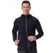 Men's Lightweight Running Jacket – Breathable Long Sleeve Hoodie For Jogging & Gym (M-4XL) – Moisture-Wicking Athletic Top For Outdoor Training_viptrois.com