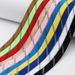 Flat double-layer hockey cotton shoelaces match everything sneakers_viptrois.com