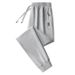 Men's Clothing Cotton Casual Sports Pants Men Plus Size Men's Fashion Sweatpants Loose Cuff Nine Point Long Pants_viptrois.com