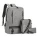 Men's Backpack New Schoolbag For Boys High School Students Men's Sports Fashion Style Large Capacity Men's Business Backpack Three Piece Set_viptrois.com