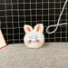 Bag Charm Cute Bunny Plush Keychain Girly Cartoon Doll Bag Pendant Car Keychain Gift Accessories_viptrois.com