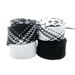 3cm Wide Shoelaces For Men And Women Single Layer Flat Bread Shoes White And Black Widened Super Wide Two Color Pattern Shoelaces_viptrois.com