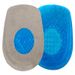 SEBS Fabric Sports Heel Cushion - Breathable, Shock-Absorbing & Non-Slip Insoles For Men & Women (Blue, S/L Sizes)_viptrois.com