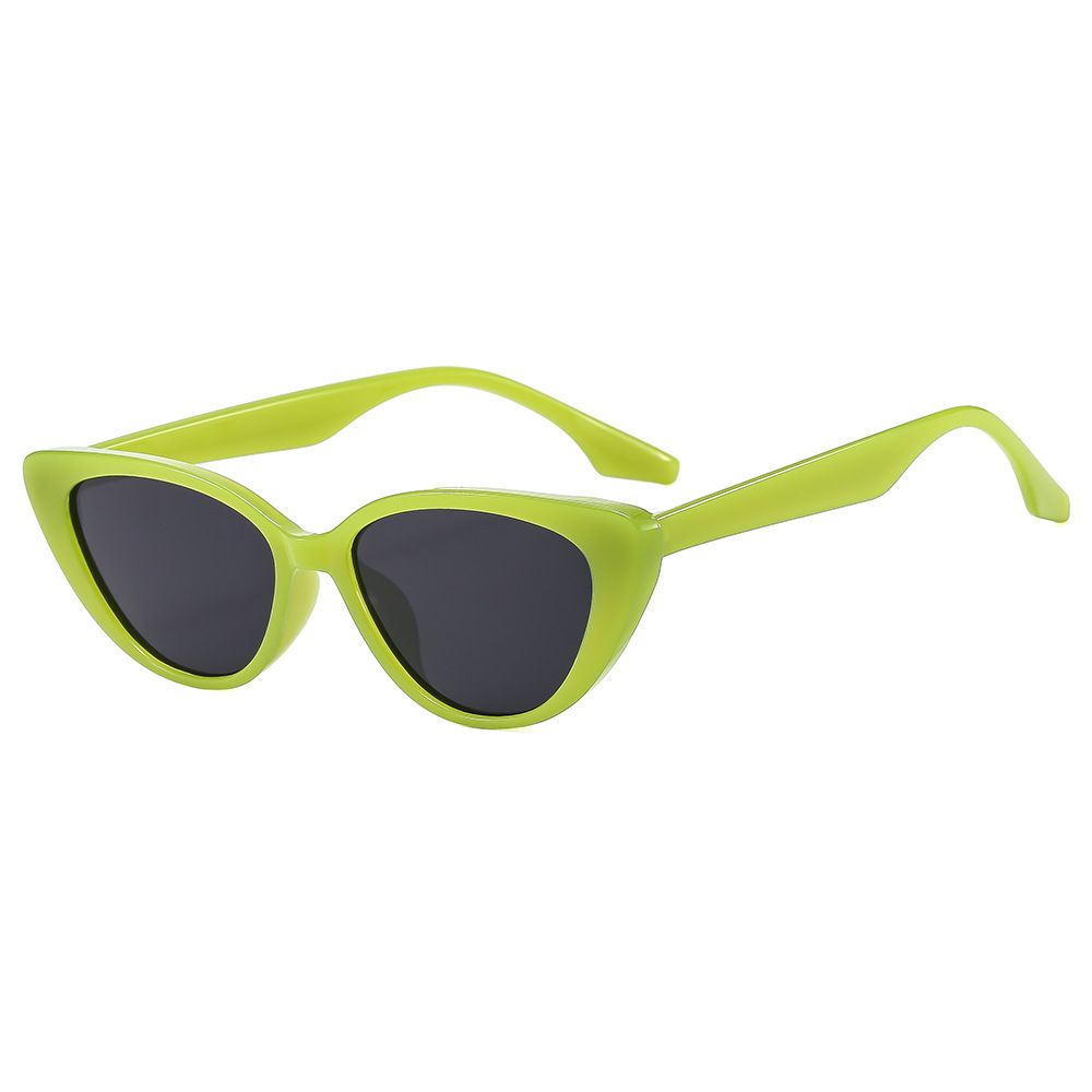 Triangular Cat Eye Sunglasses Small Sweet Face Small Men And Women Matching Sunglasses Color_viptrois.com