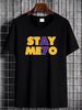 STAY ME7O MELO ANTHONY CARMELO LAKE SHOW BASKETBALL LOS ANGELES MENS T SHIRT Summer Slightly Breathable Homme Stylish Streetwear Versatile Fashion_viptrois.com