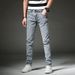 Men's Clothing New Spring And Autumn Men's Jeans Fashion Trend Stretch Slim Fit Pants Men's Youth Long Pants_viptrois.com