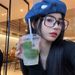 for Women, Denim Beret, New Korean Version, British Style, Large Head Circumference, Face Slimming, Cloud Casual Painter_viptrois.com