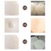 4Pcs/Set Baby Feeding Breastfeeding Pads Reusable Washable Breathable Absorbent Nursing Pads Anti-overflow Absorbent_viptrois.com