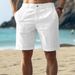 Men's Clothing Men's Cotton And Linen Casual Pants Men's Casual Five Point_viptrois.com