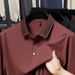 Men's Polo Shirt Quick-Dry Turn-Down Collar Business Casual Winter Wool Seamless Ant Cloth_viptrois.com