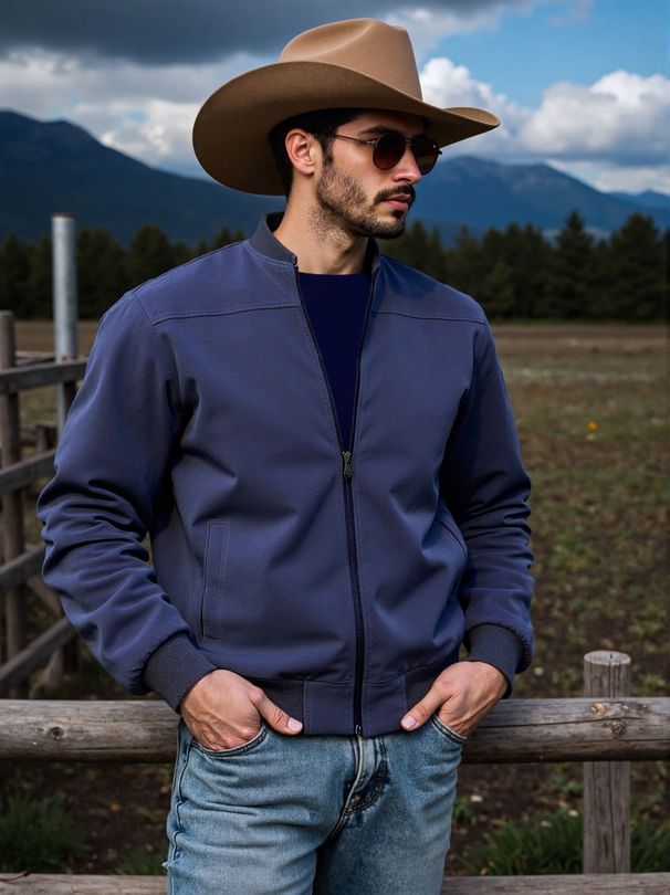 Spring And Autumn Men's Pilot Zipper Jacket Casual Simple Men's Outdoor Sports Jacket_viptrois.com