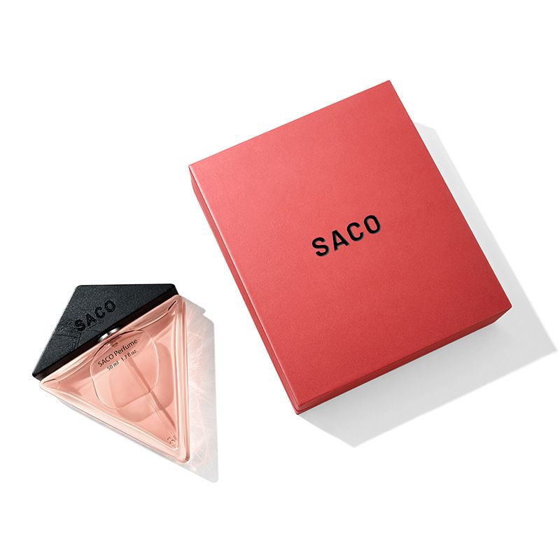 2024 New Perfume SACO Mysterious Women's Perfume Lasting Fragrance Women's Fresh Encounter Fragrance Rose Gift Box_viptrois.com