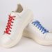 Shoe Accessories flat shoelaces rope black and white color dot elastic shoelaces_viptrois.com