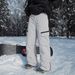 Premium Winter Ski Pants With 90% Duck Down Fill - Hard Shell Waterproof Insulated Snow Pants For Men & Women - Multi-Layer Heat Lock Technology_viptrois.com