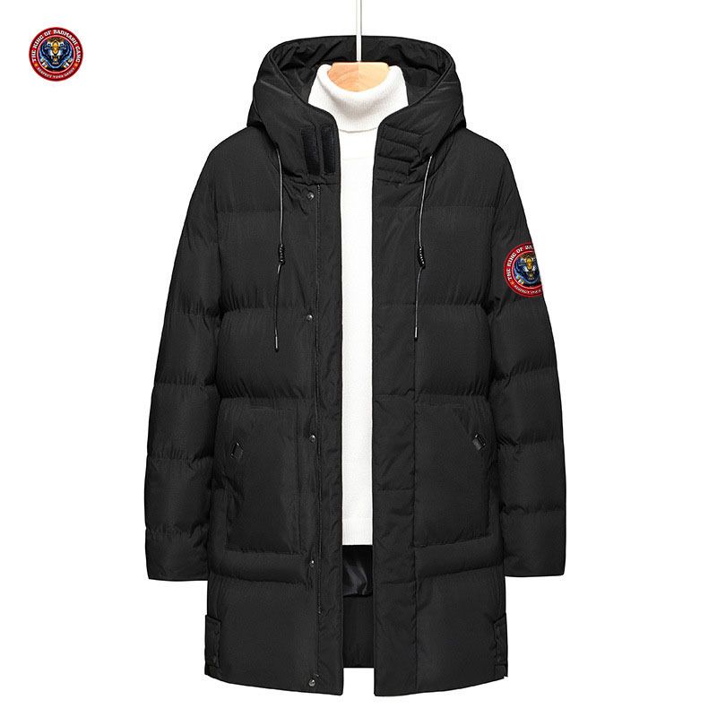Streetwear Tech Hooded Jacket For Men & Women - Lightweight Windproof Coat With Contrast Panels, Water-Resistant Polyester (White, Black)_viptrois.com