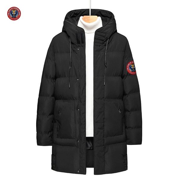 Streetwear Tech Hooded Jacket For Men & Women - Lightweight Windproof Coat With Contrast Panels, Water-Resistant Polyester (White, Black)_viptrois.com