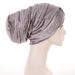 Women's Hats Gold Velvet Hot Diamond Turban Muslim Headscarf Folding Pile Hat In Stock_viptrois.com