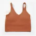 align tank top u gym clothes yoga outfit quick dry women casual running nude tight sports bra fiess vest sport underwear_viptrois.com