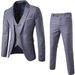 Men's Clothing Suit Two Piece Slim Suit Business Professional Formal Wear Best Man Groom Wedding Dress_viptrois.com