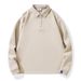 Nordmann Shanggu Clothing 2025 Turn-Down Collar Long Sleeve Polo Shirt Sweatshirt Trendy Comfortable Loose Men's Top_viptrois.com