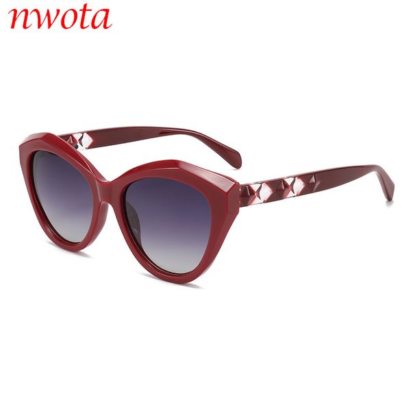 Cat Eye Polarized Sunglasses Diamond Shaped Sunglasses For Women With High End Look And Thin Face Polarized Sunglasses T1260_viptrois.com