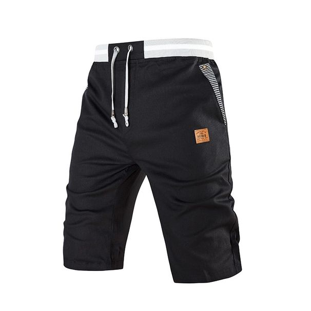 Pulse Cross-Border Summer Men's Cotton Casual Five-Point Youth Thin Trendy Mid-Length Large Beach Shorts European Size_viptrois.com
