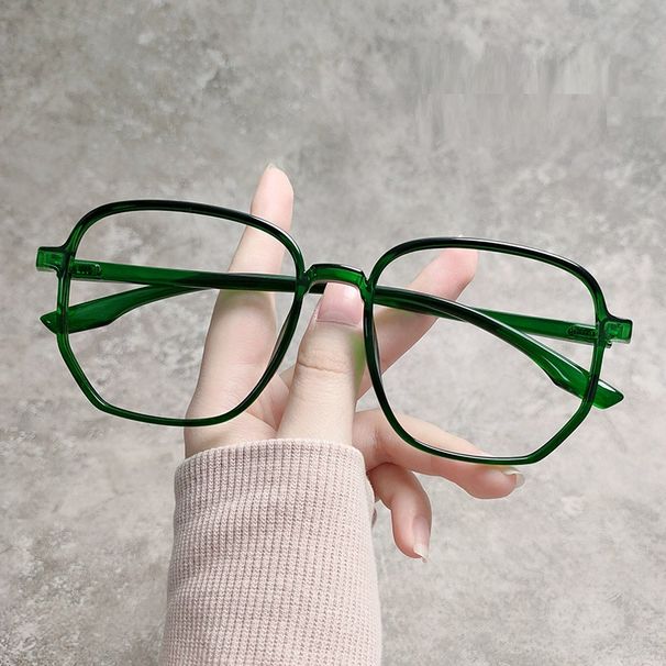 2025 Trends Anti Blue Light Oversized Glasses Computer Women Blue Block Gaming Men Transparent Glasses Glasses Frame_viptrois.com