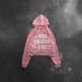 2026 Spring Autumn European And American Sports Casual Pink Printed Hoodie Unisex Wholesale_viptrois.com
