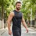 Men's Clothing Men's Summer Vest Breathable Crew Neck Sleeveless Top Print Pattern Milk Silk Style For Formal & Casual_viptrois.com