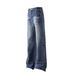 Men's Clothing Men's Clothing 2025 New High Street American Flared Jeans Men And Women Retro Washed Loose Wide Leg Trousers_viptrois.com