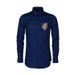 Slim Fit Cotton Blend Shirt With Colorful Printed Butterfly Pockets Long Sleeve Casual Business Style Black White Striped Pure Color_viptrois.com