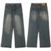 Unisex Vintage Flared Jeans With Fleece Lining – Clean Fit Retro Bell Bottoms For Men & Women (XS-3XL)_viptrois.com