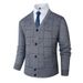 Men’s Polar Fleece & Velvet Thickened Cardigan – Winter Warm Sweater For Casual & Outdoor (Light Gray/Dark Gray/Khaki/Blue, L-3XL)_viptrois.com