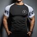 Men's Clothing Spring And Summer New Men's Sports Leisure Running Gym Exercise Slim Elastic Quick Dry Ice Sense Short Sleeve T Shirt_viptrois.com