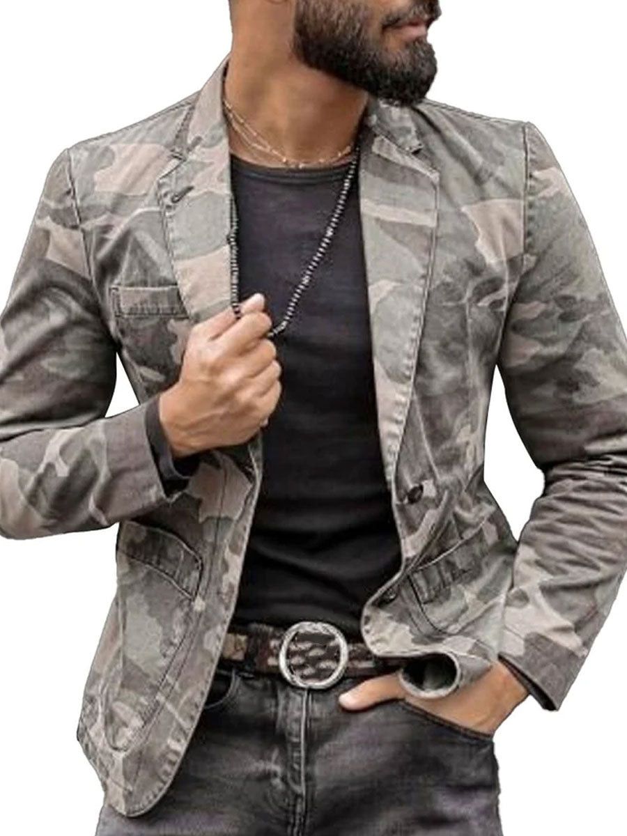 Men's Clothing Classic Single Suit Wear Suit Jacket_viptrois.com