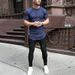 Loom Cross-Border Trade In-Stock New 2025 Spring European And American Men's Jeans Denim Skinny Slim Fit Pants_viptrois.com