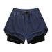 Men's Clothing Sports Pants Casual Three Quarter Pants Versatile Breathable Men And Women's Same Style Ice Silk Shorts_viptrois.com