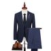 Men's Clothing Plaid Suits For Men Business Slim Fit Formal Suits Best Man Groom Wedding Dress Suits For Men_viptrois.com
